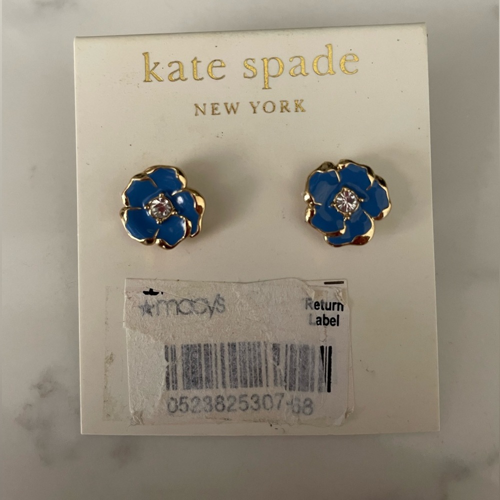Kate Spade Gold and Silver Stud Earrings